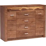 Komoda dvoudvéřová jasan světlý INDIANAPOLIS I7