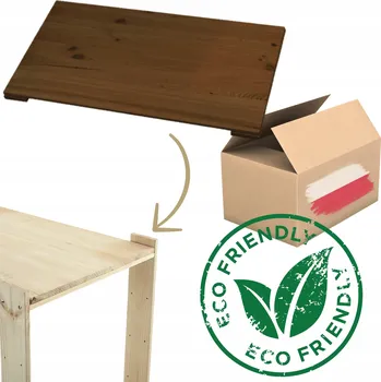 police Police Wamar-Sosenka 80 x 2,8 x 44,5 cm borovice