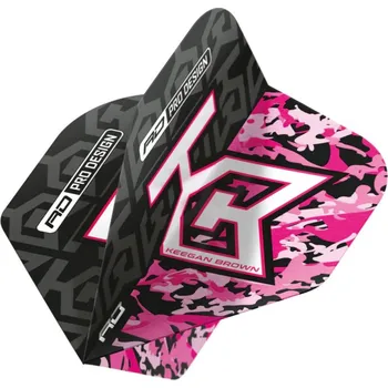 Letky na šipky Red Dragon Hardcore Premium Keegan Brown No2