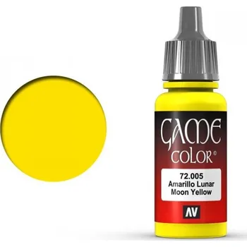 Modelářská barva Vallejo Game Color 72005 Moon Yellow (17 ml)