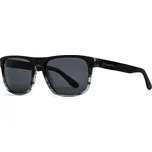 brýle Horsefeathers Keaton - Matt Black/Turtle Gray/Polarized one size