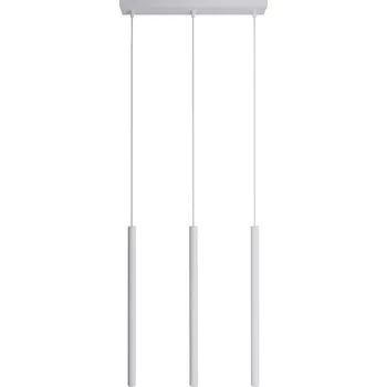 Závěsné stropní svítidlo kovové bílé 3xG9 Modi III