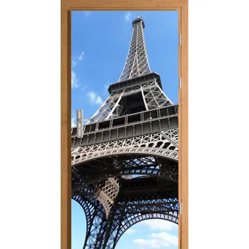 Fototapeta Samolepka na dveře samolepicí Paříž Eiffelova věž