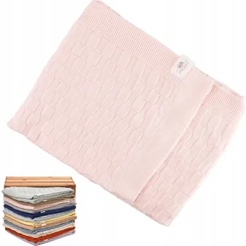 Prostěradlo Dětská deka - 90x100 cm - Snuglytots - Model MaMingle - Růžová