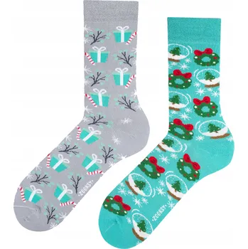 Pánské ponožky Zooksy Ponožky mixTURY Magické Vánoce vícebarevné velikost 41-46