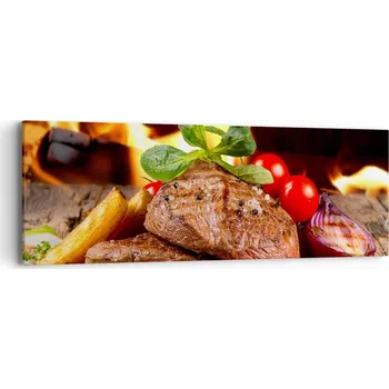 Obraz Obraz na plátně do obýváku ložnice 90x30 gastronomie foto obrazy na zeď