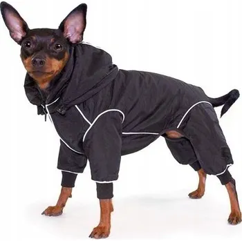 Obleček pro psa Zimní kombinéza pro psa Teplá bunda s kapucí SNOWOV 3XL