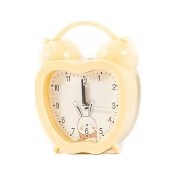 Hodiny BUDÍK PRO DĚTI HODINY S ALARMEM ZAJÍČEK MEDVÍDEK KOŤÁTKO