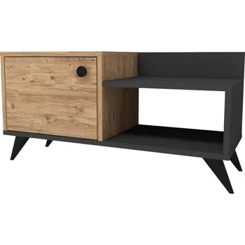 Casarredo MYKONOS botník na nožičkách, borovice Atlantic / antracit