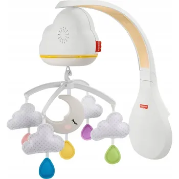 Kolotoč nad postýlku FISHER PRICE KOLOTOČ NAD POSTÝLKU SE SENZOREM PLÁČE UKLIDŇUJE DÍTĚ