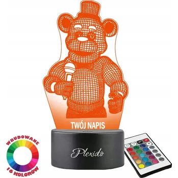 Lampička Plexido vícebarevná Noční lampa