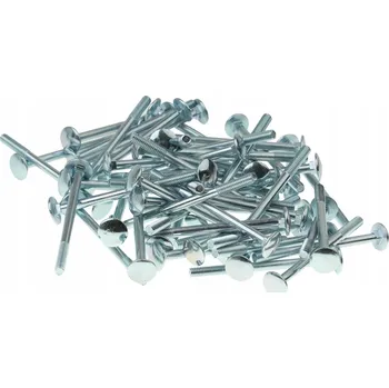 Šroub Zámečnický šroub M6 x 80 mm POZINK 1 kg