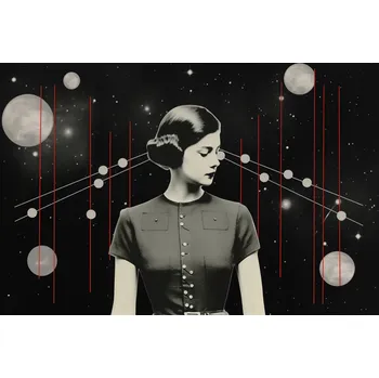 Plakát Plakát Planety a Měsíce bez rámu 91,5 x 61 cm