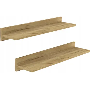 police Police laminovaná deska HWS FURNITURE 60 x 15 cm dub craft zlatý