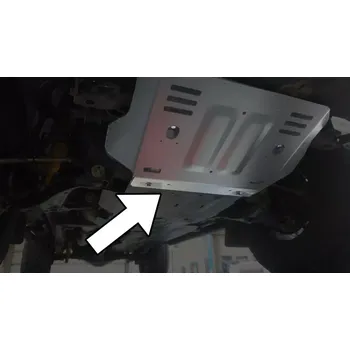 Tuning Zesílený kryt motoru - hliník - Toyota Hilux (2015 - 2018 - 2021 -)