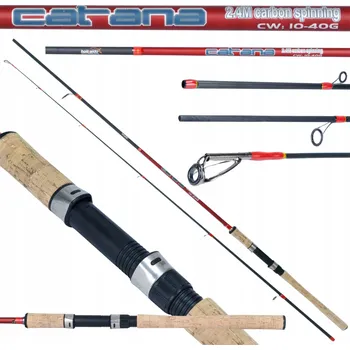 Rybářský prut PRUT HOKKAIDO CATANA CARBON SPINNING 2,4M 10-40G ULTRA LIGHT