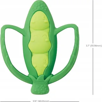 Hračka pro kojence Kousátko Infantino silikonové zelené