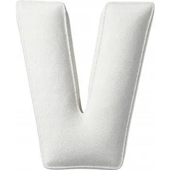 Polštář Yellow Tipi Polštář písmeno V