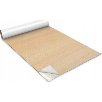 Obraz Dřevěná dýha fólie Textura světlého dřeva 100 x 50 cm