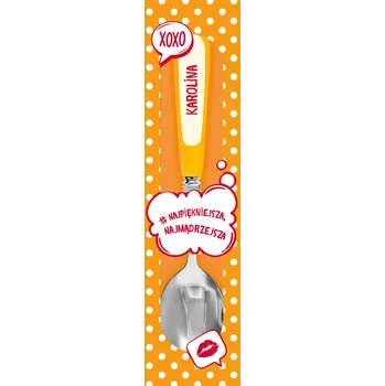 Obraz Lžička jako dárek, lžička s nápisem PATRICIE