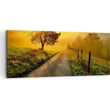 Obraz Foto obraz na plátně 100x40 krajina obývací pokoj ložnice na zeď velký