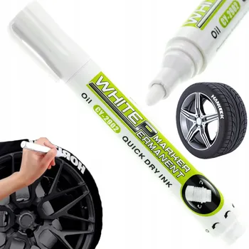 Olejový popisovač, permanentní bílý Raltek 1 ks