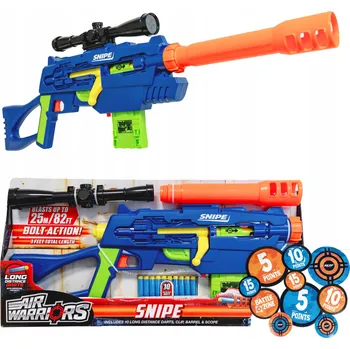 Dětská zbraň BUZZ BEE ULTRA-TEK - ODSTŘELOVACÍ PUŠKA MASTER TEK 48803 + ŠIPKY NERF ELITE 2.0