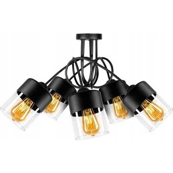 Závěsné svítidlo Fibram Lighting GLASS 5 - světelných bodů E27