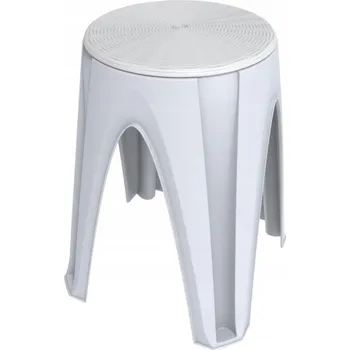 Taburet Taburet | Bílý, výška 46 cm