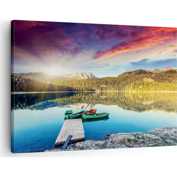 Obraz Obraz na plátně do obýváku, ložnice 70x50 krajina foto obrazy na zeď