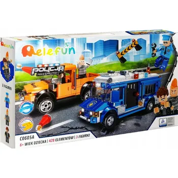 ostatní stavebnice Elefun Policejní honička stavebnice POLICIE C0605A 428e