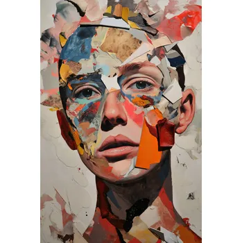 Plakát Plakát Rozdělení sebe sama bez rámu 61 x 91,5 cm