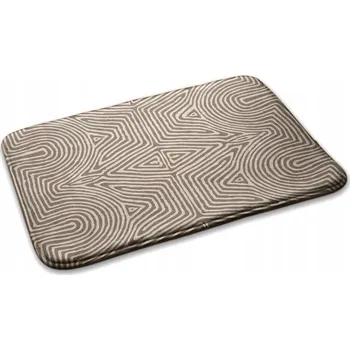 Rohožka Podložka s gumovou spodní vrstvou Běhoun do ložnice Abstraktní geometrický vzor