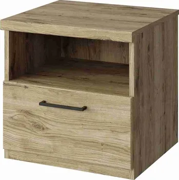 Noční stolek DORI šuplíkový noční stolek dub navarra