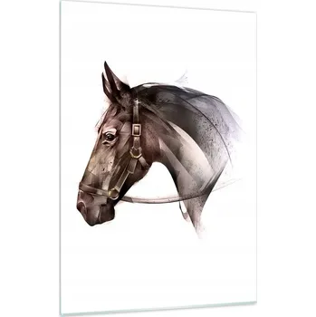 Obraz Obraz na skle do obýváku ložnice 50x70 zvířata foto obrazy na zeď