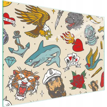 Kuchyňské prkénko Krájecí deska TMK ArtDeko sklo 2 ks