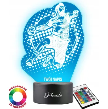 Lampička Noční lampa Plexido vícebarevná