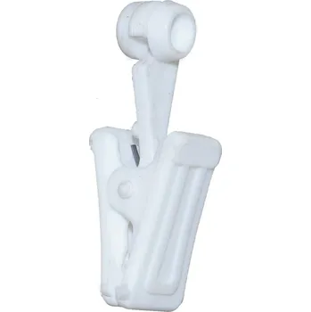 Příslušenství pro garnýž Žabky na záclonovou tyč/lištu, 100 ks