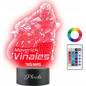 Lampička Plexido vícebarevná Noční lampa