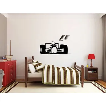 Samolepící dekorace Samolepka na zeď do pokoje Formule 1 - formule