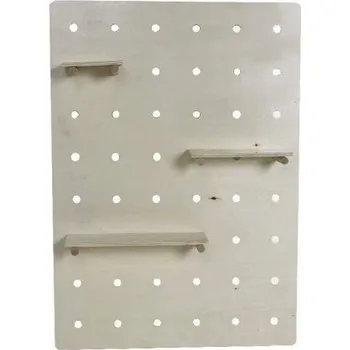 police Dřevěná police Today 50 x 5 cm, béžové odstíny