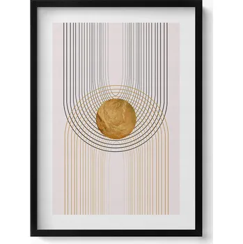 Obraz Nástěnný obraz dekorace interiéru Boho abstraktní minimalistický 50x70 cm