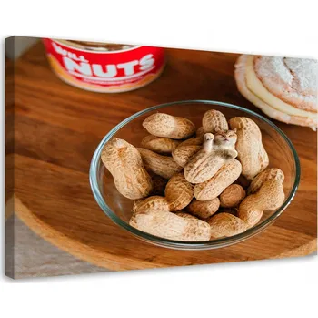 Obraz Obraz na plátně Canvas Arašídy Kočka Oříšky 60x40