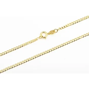 Řetízek Řetízek ze žlutého zlata pancr 50 cm ZLR0714F + DÁREK ZDARMA