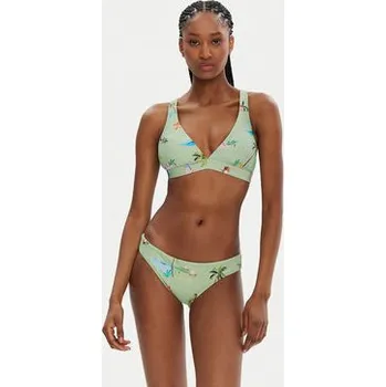 Dámské plavky Seafolly Vrchní část bikin Isla Palm 31514MF216 Zelená 12