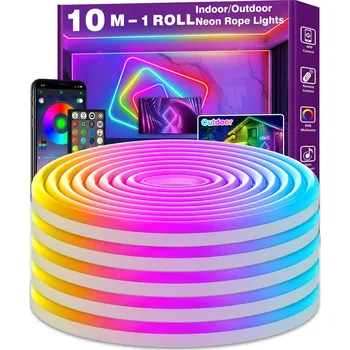 LED osvětlení AILBTON neonová LED RGB páska 10 m