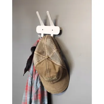 Věšák Prosty #1 - BÍLÝ - Věšák na oblečení 15cm Loft