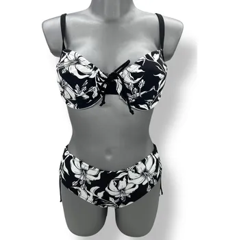 Dámské plavky DH dámské dvoudílné plavky SAMANTA Barva: Bílá, Velikost: 3XL