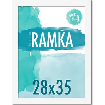 Rám na obraz RÁMEČEK NA FOTOGRAFIE 28x35 RÁMEČEK 28x35 Rámečky na fotografie bílé pro fotografie