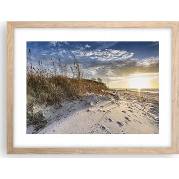 Obraz Obraz plakát v rámu světlý dub do obýváku 40x30 krajiny foto na zeď